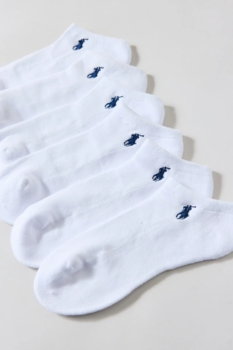 Polo Ralph Lauren Pony Quarter Socks 6-Pack