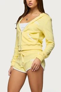 Edikted Madilyn Terry Cloth Shorts