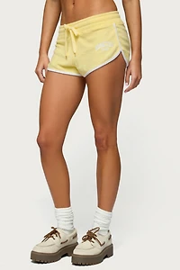 Edikted Madilyn Terry Cloth Shorts