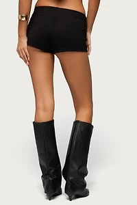 Edikted Mischa Belt Micro Shorts