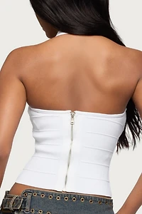 Edikted Esmerela Bandage Halter Top