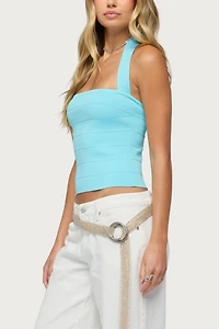 Edikted Esmerela Bandage Halter Top
