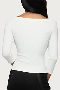 Edikted Iklara Button Up Top