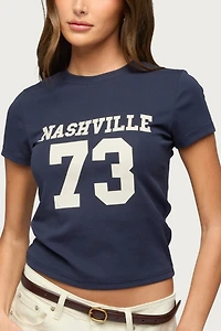 Edikted Nashville T Shirt