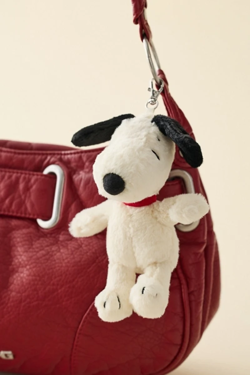 Steiff Peanuts Snoopy Plushie Keychain