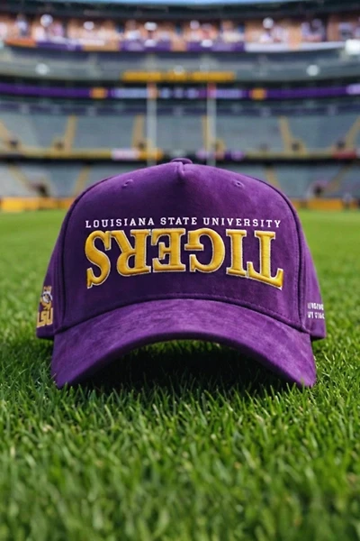 Upside Louisiana State University Tigers Faux Suede Hat