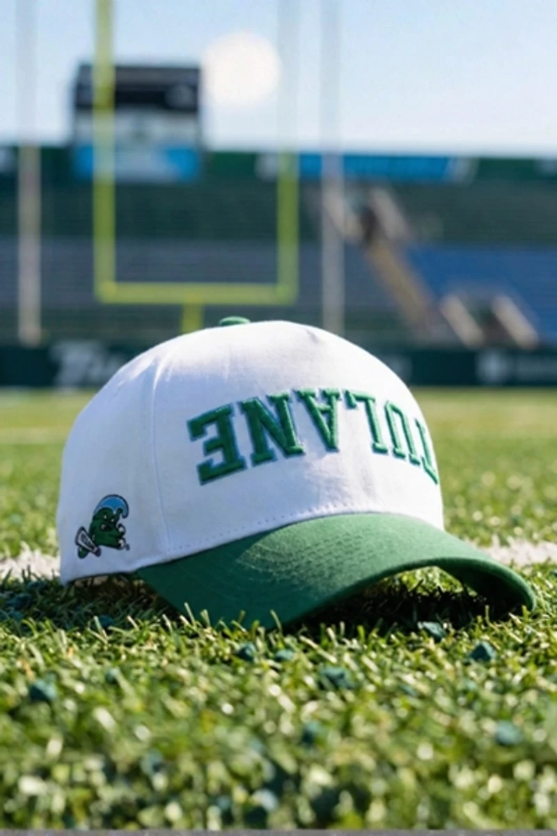 Upside Tulane Green Wave Hat