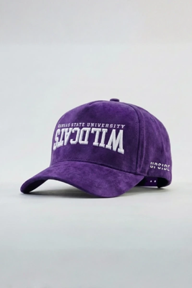 Upside Kansas State University Wildcats Faux Suede Hat