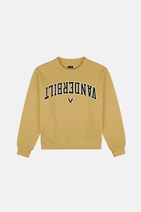 Upside Vanderbilt Commodores Varsity Crewneck