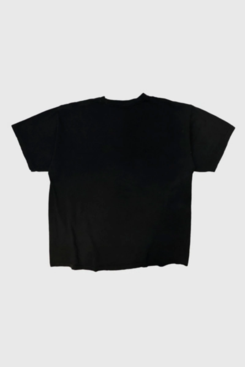 Vintage 1999 Curly's Light Beer Panther Brewing Graphic T-Shirt