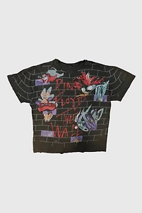 Vintage Pink Floyd The Wall Distressed Graphic T-Shirt