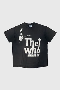 Vintage 1989 The Who Maximum R&B Graphic T-Shirt