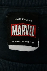 Vintage Marvel Mad Engine Superheroes Graphic T-Shirt