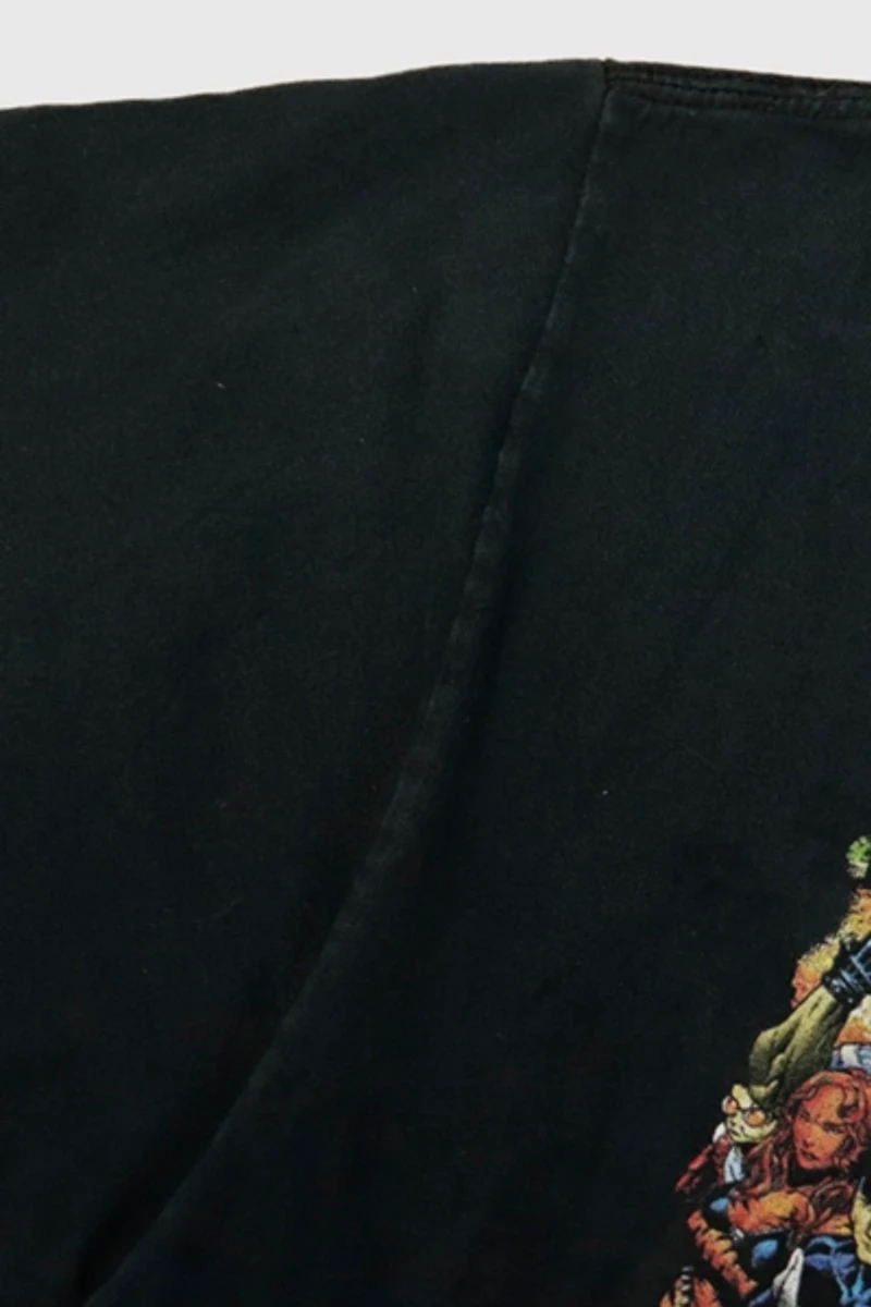 Vintage Marvel Mad Engine Superheroes Graphic T-Shirt