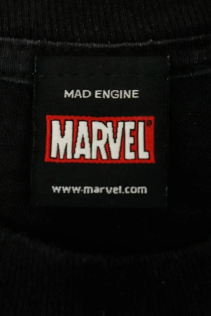 Vintage Marvel Mad Engine Comic Characters Graphic T-Shirt