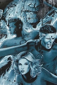 Vintage Marvel Mad Engine Fantastic Four Graphic Tee