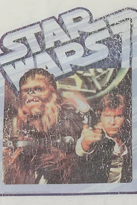 Vintage 70s Star Wars Ringer Graphic T-Shirt