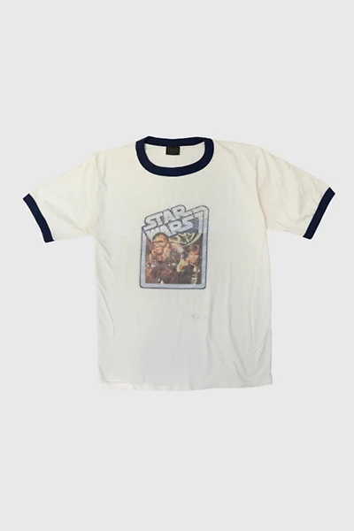 Vintage 70s Star Wars Ringer Graphic T-Shirt