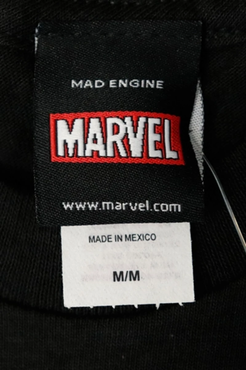 Vintage Marvel Mad Engine Punisher Skull Graphic T-Shirt