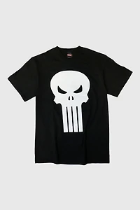 Vintage Marvel Mad Engine Punisher Skull Graphic T-Shirt
