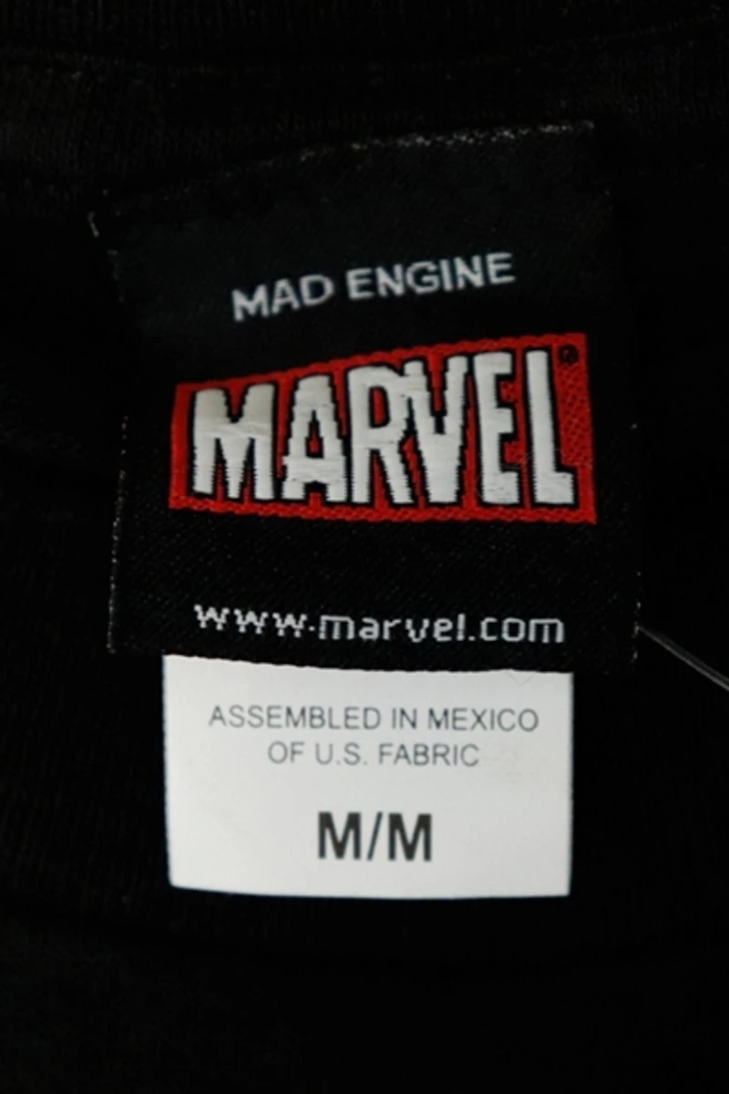 Vintage 2007 Marvel Mad Engine Cosmic Superhero Graphic T-Shirt