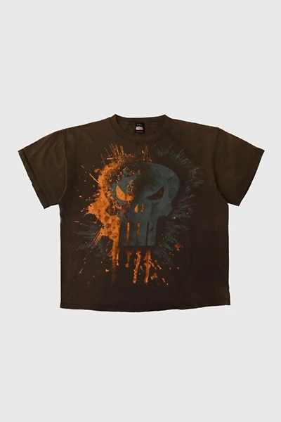 Vintage Marvel Mad Engine Punisher Graphic T-Shirt
