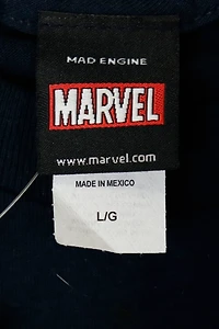 Vintage 2011 Marvel Mad Engine Superhero Graphic T-Shirt