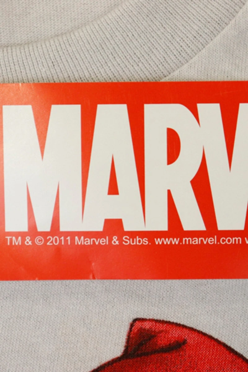 Vintage 2011 Marvel Mad Engine Deadpool Graphic T-Shirt