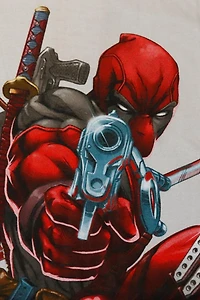 Vintage 2011 Marvel Mad Engine Deadpool Graphic T-Shirt