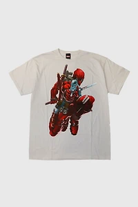 Vintage 2011 Marvel Mad Engine Deadpool Graphic T-Shirt