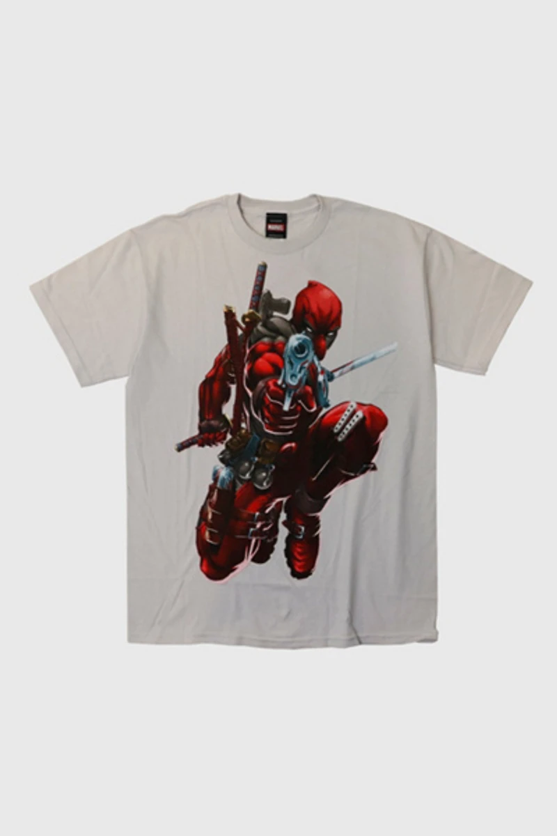 Vintage Marvel Mad Engine Deadpool Graphic T-Shirt