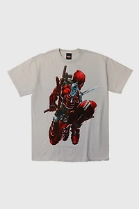 Vintage 2011 Marvel Mad Engine Deadpool Graphic T-Shirt