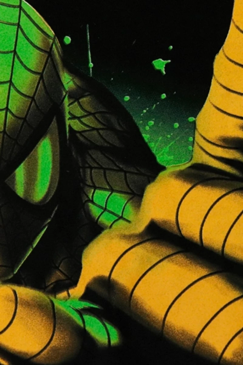 Vintage Marvel Mad Engine Spider-Man Graphic T-Shirt