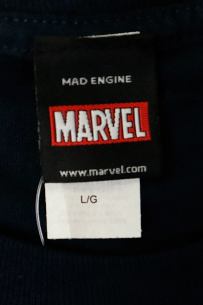 Vintage Marvel Mad Engine Superheroes Graphic T-Shirt
