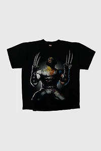 Vintage Marvel Mad Engine Wolverine Graphic T-Shirt