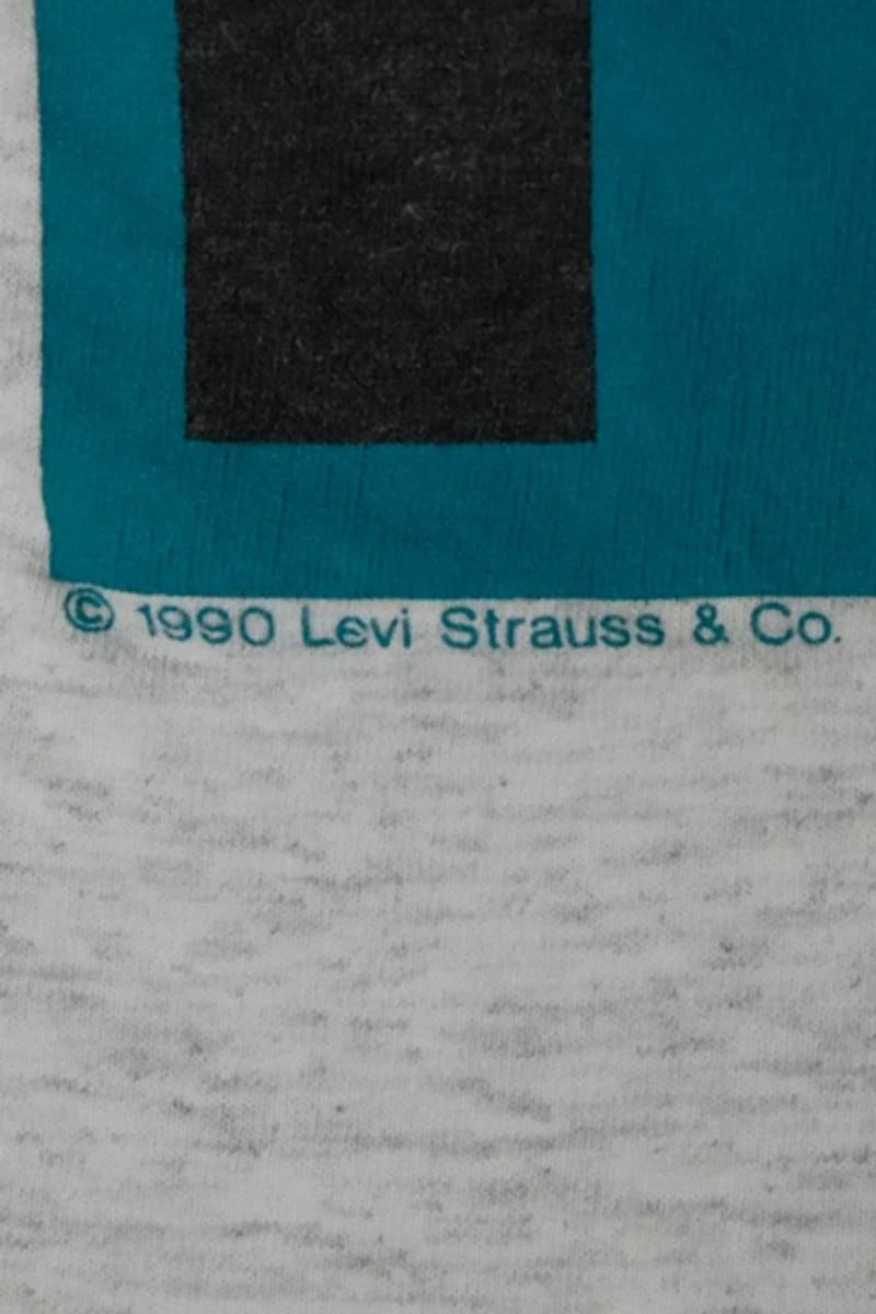 Vintage 1990 Levi’s® Button Your Fly Graphic T-Shirt