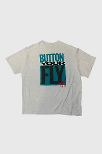 Vintage 1990 Levi’s® Button Your Fly Graphic T-Shirt