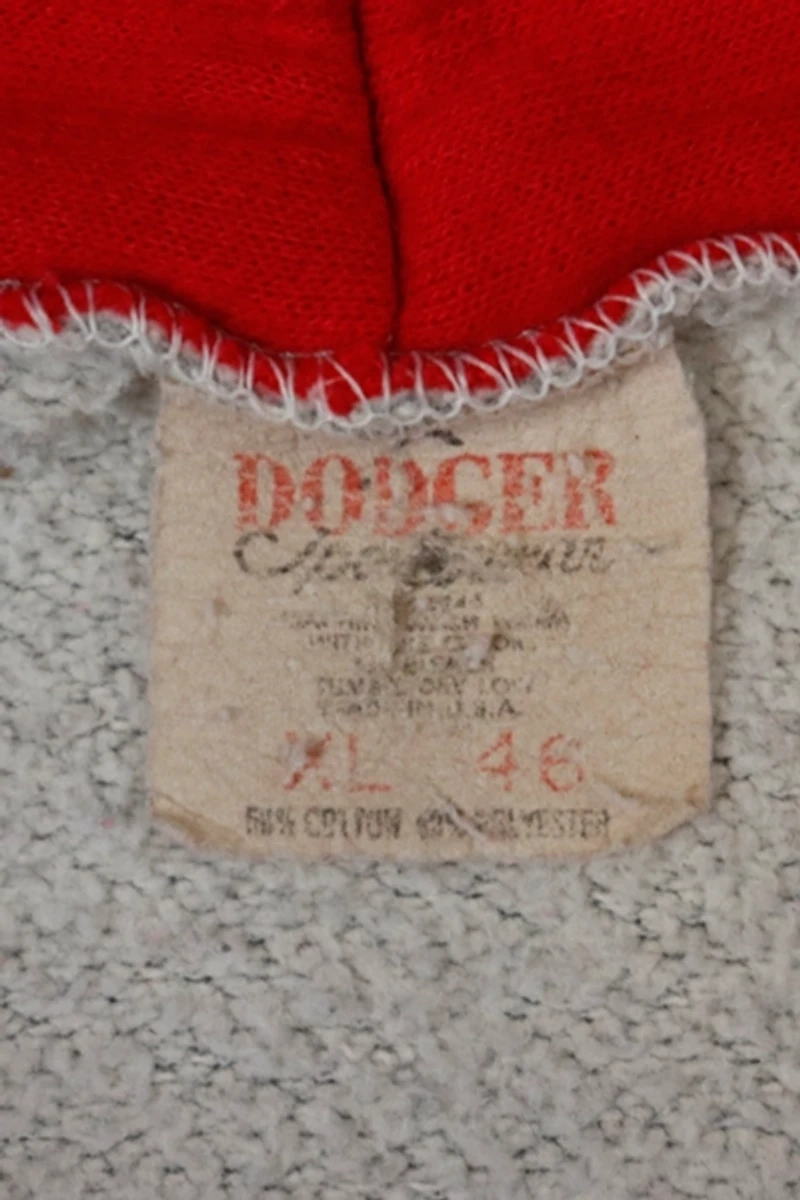 Vintage Dodger Wisconsin Graphic Hoodie Sweatshirt