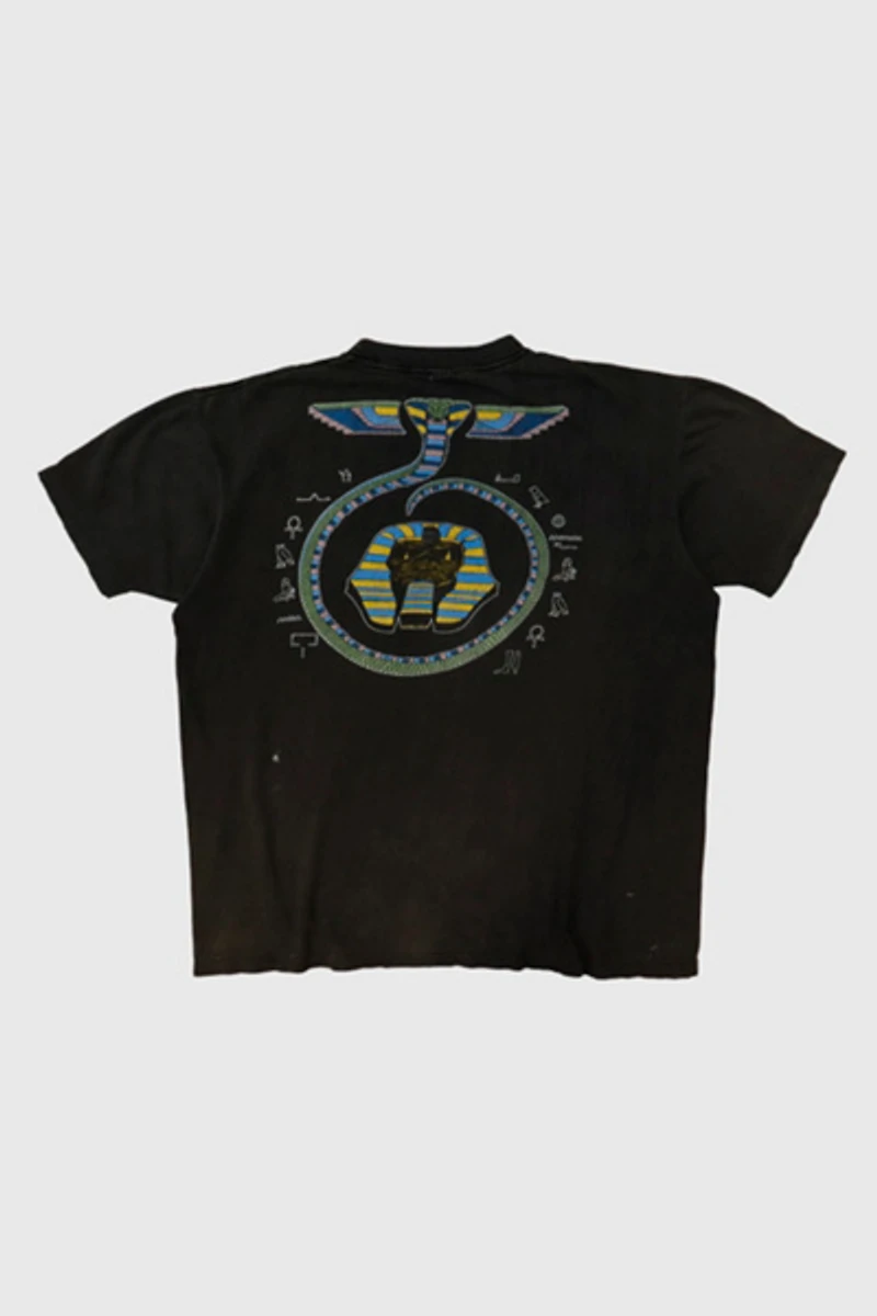Vintage 1984 Iron Maiden Egyptian Graphic T-Shirt