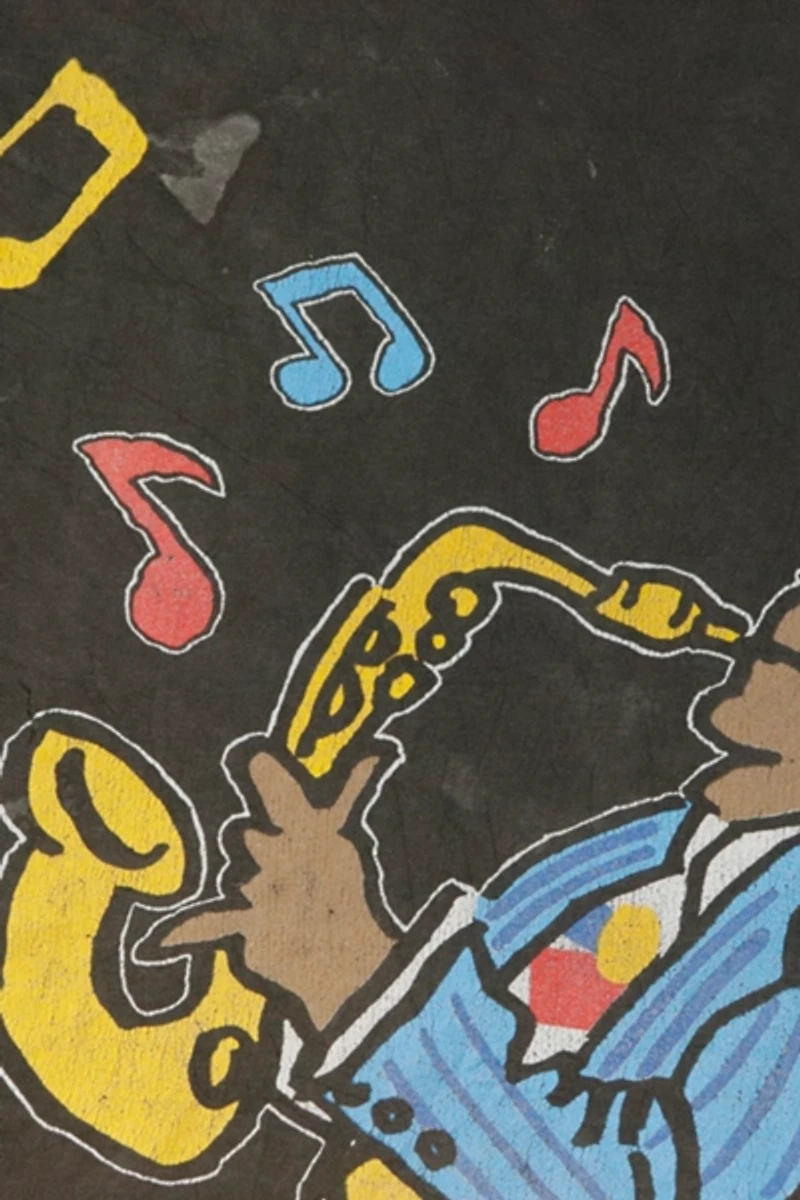 Vintage 1991 Five Guys Named Moe Jazz Graphic T-Shirt