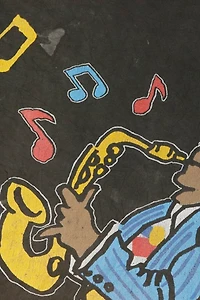 Vintage 1991 Five Guys Named Moe Jazz Graphic T-Shirt