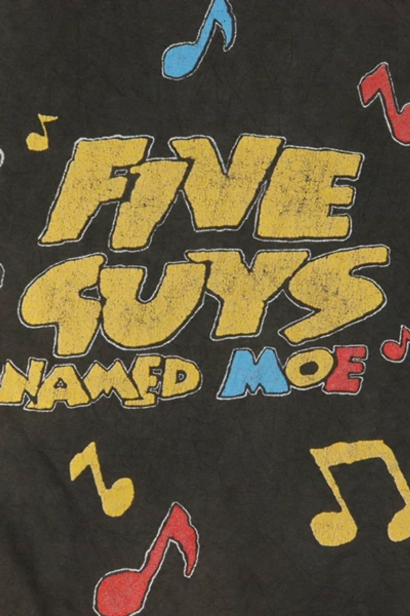 Vintage 1991 Five Guys Named Moe Jazz Graphic T-Shirt