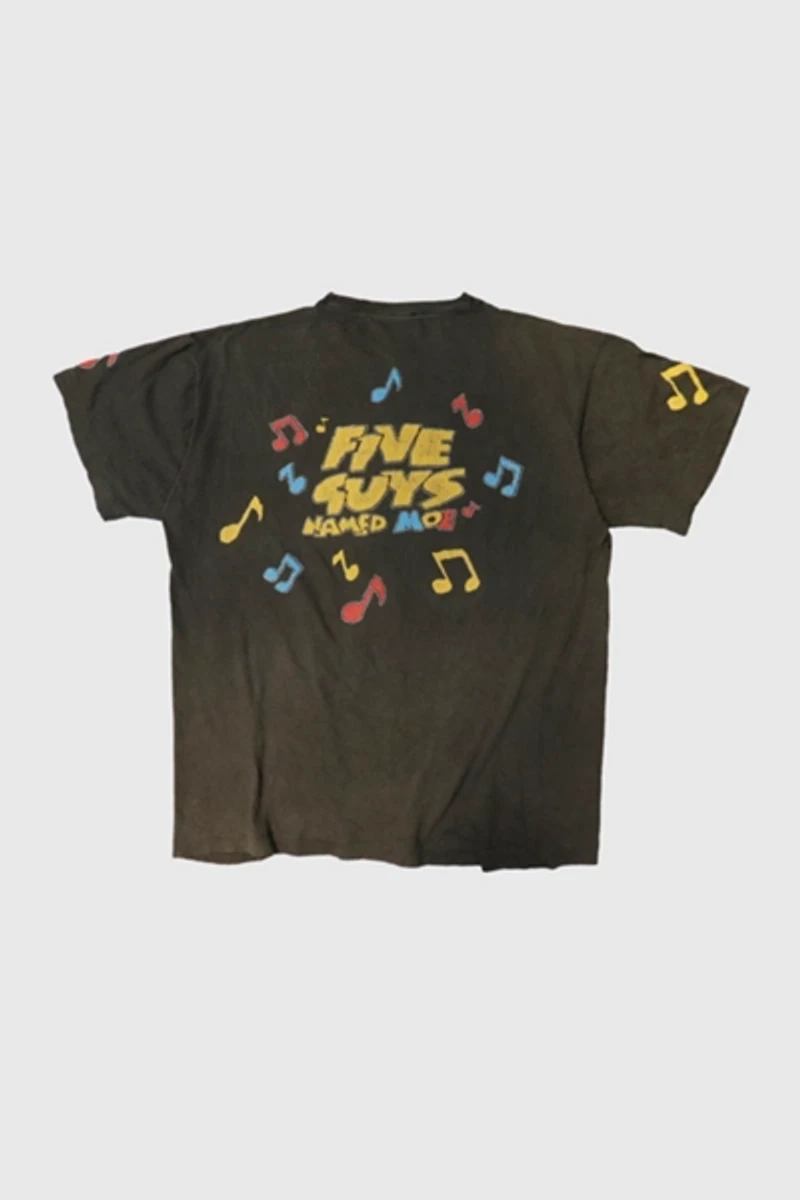 Vintage 1991 Five Guys Named Moe Jazz Graphic T-Shirt
