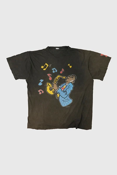 Vintage 1991 Five Guys Named Moe Jazz Graphic T-Shirt