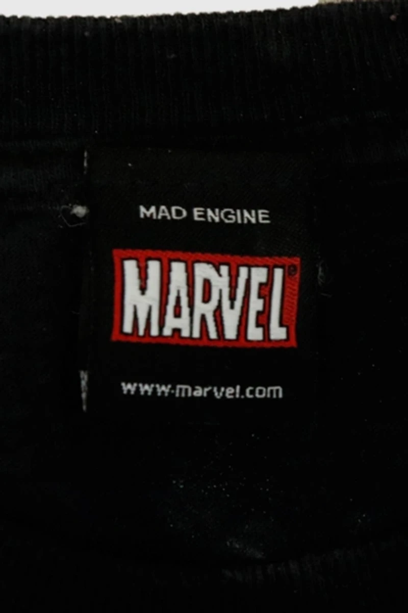 Vintage Marvel Mad Engine Comic Heroes Graphic T-Shirt