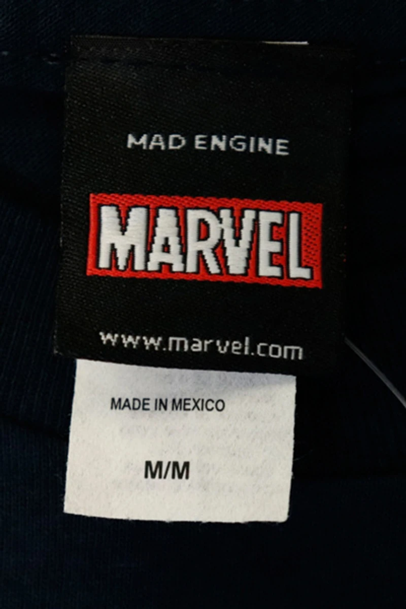 Vintage Marvel Mad Engine Superheroes Graphic T-Shirt