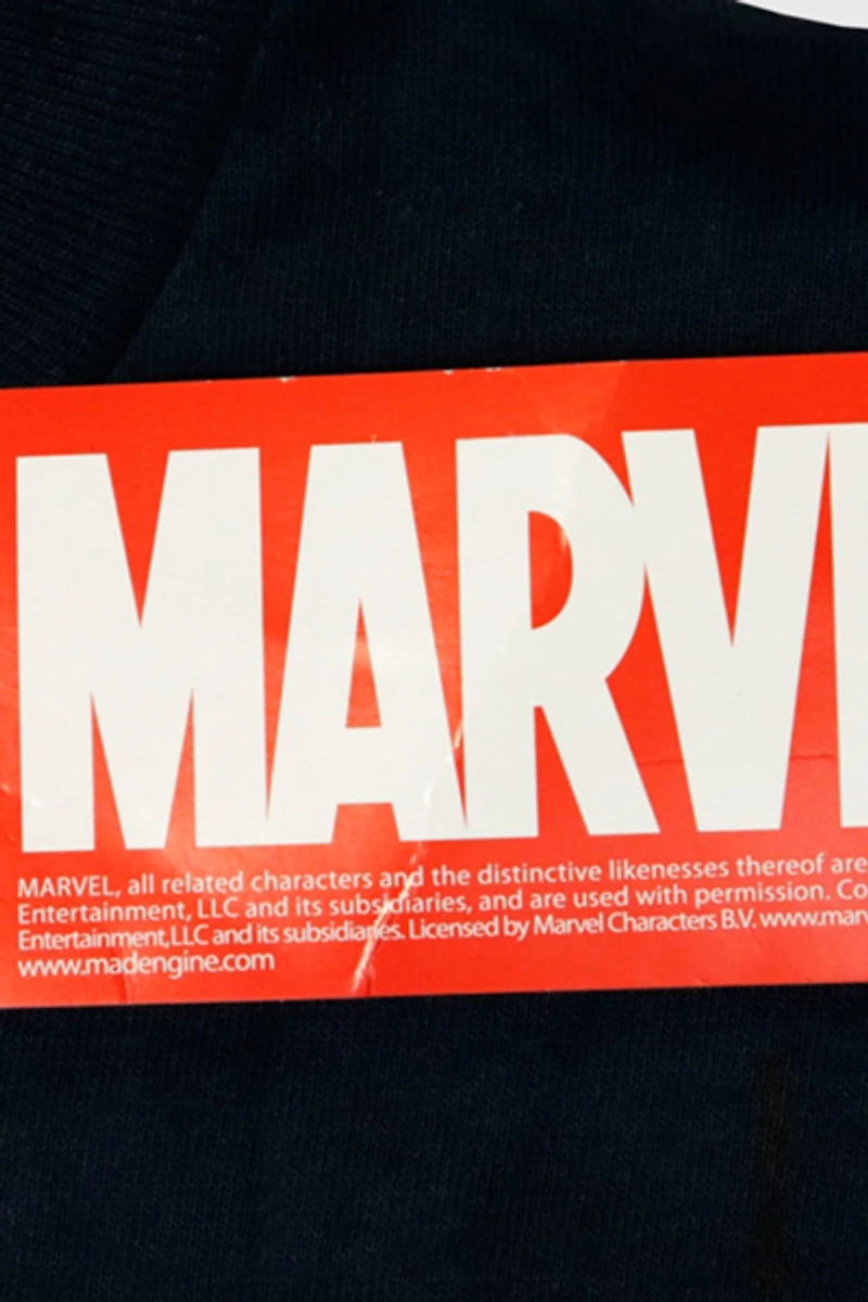 Vintage Marvel Mad Engine Superheroes Graphic T-Shirt