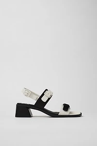 Camper Kora Twins Leather 2-Strap Sandal