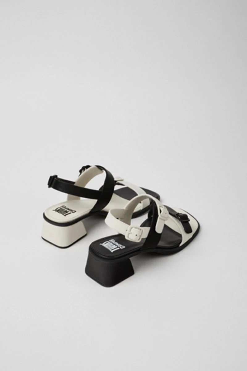 Camper Kora Twins Leather 2-Strap Sandal