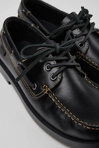 Camper Don Leather Moccasin Boat Shoe